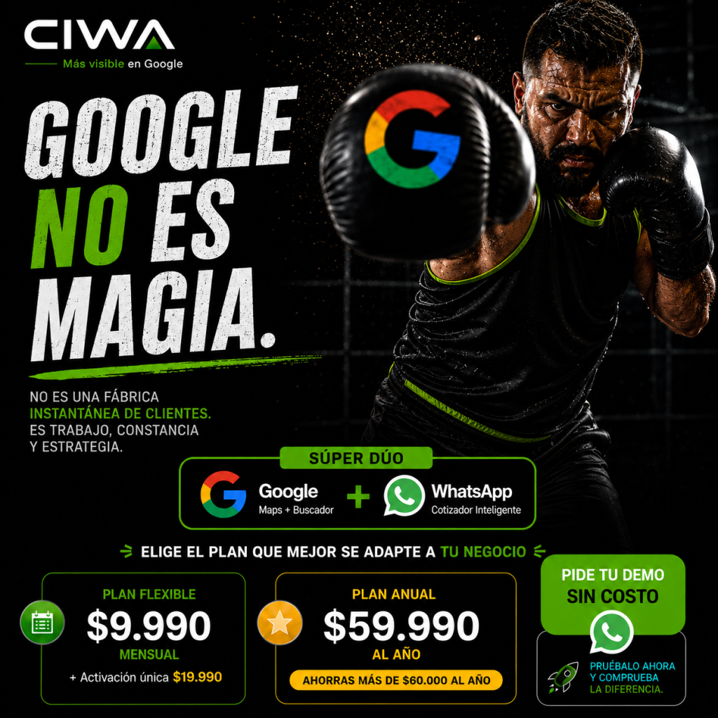 SEO el lenguaje de Google Maps y Google Buscador Servicio SEO Google de CIWA